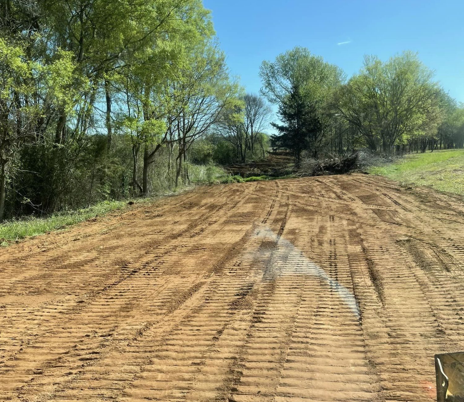 Road construction Road construction
